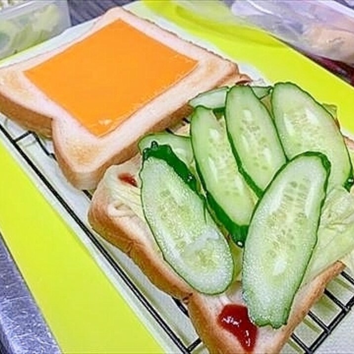 寝坊したっ 落ち着け落ち着けチーベジサンドっ レシピ 作り方 By Johnny Bean 楽天レシピ 寝坊したっ 落ち着け落ち着けチーベジサンドっ レシピ 作り方 By Johnny Bean 楽天レシピ